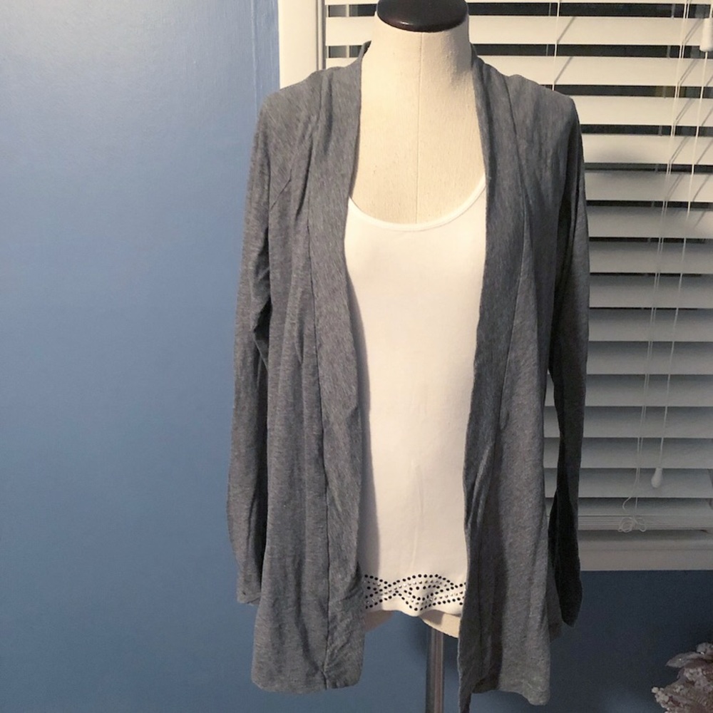 Open front light weight ‘cardigan’